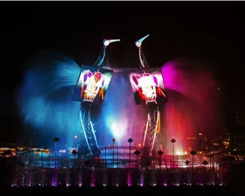 Crane Dance Fountain